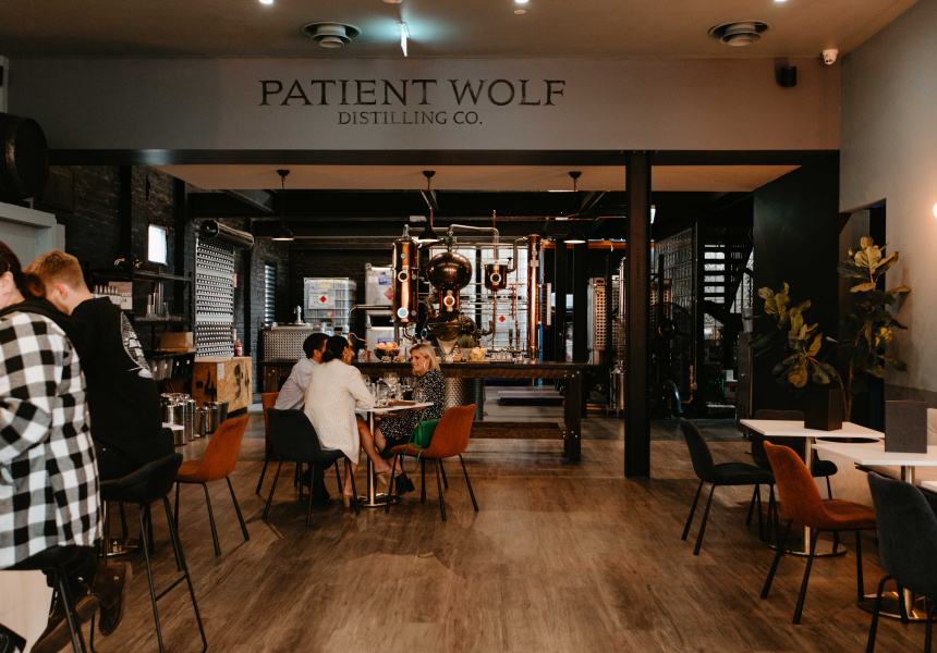 First Look: Patient Wolf’s New Gin Distillery Arrives in an Old Red-Brick Warehouse in Southbank