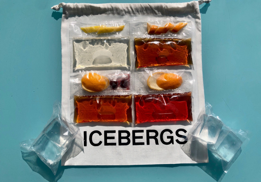 Icebergs x Drinks Pouch Is the Coolest Pre-Batched Cocktail Pack You Can Get in Sydney Right Now