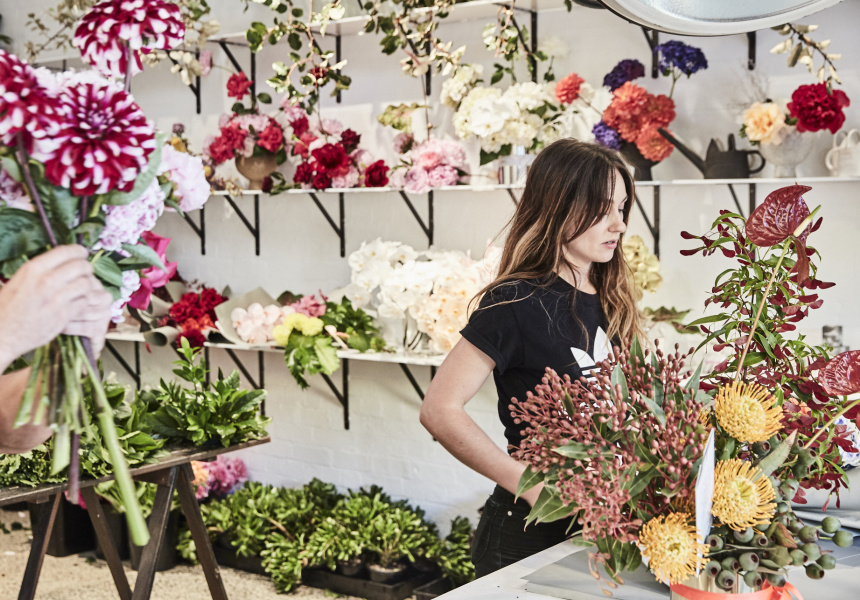 Hermetica Flowers Grows Up and Moves Out, Into a Vast New Space in Woolloomooloo