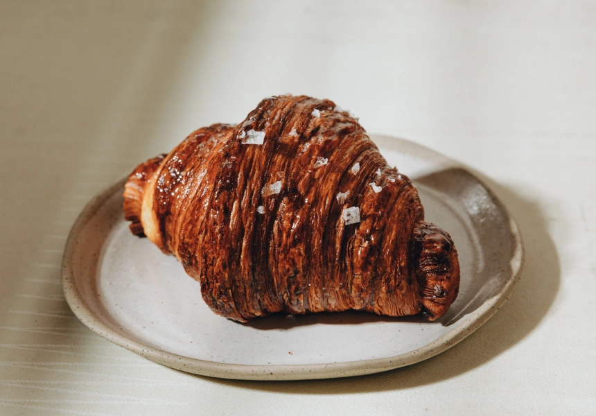 Leatherwood Honey and Sea Salt Croissant
