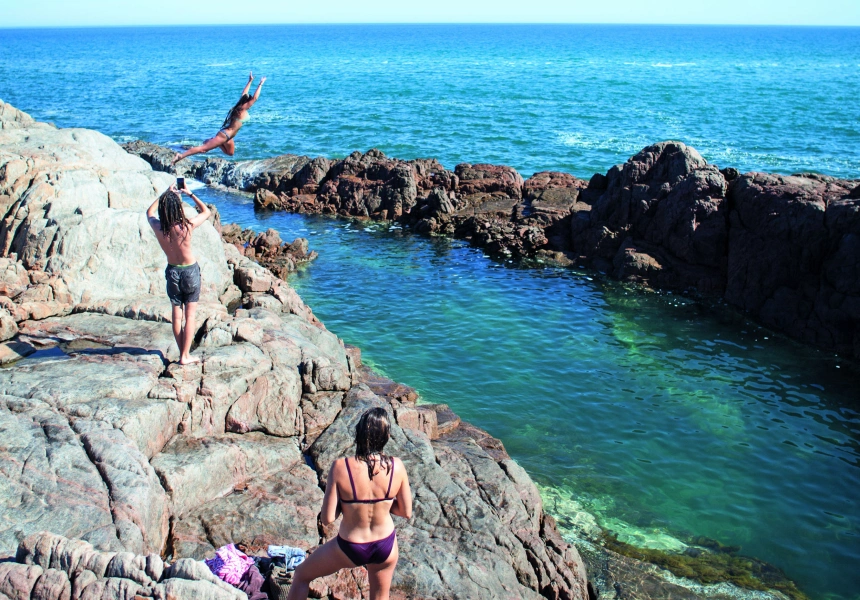 Places We Swim: Shell Beach Rock Pool