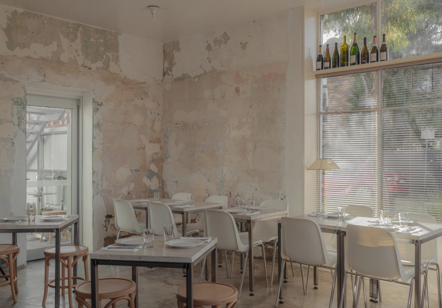 The dining room at Carnation Canteen