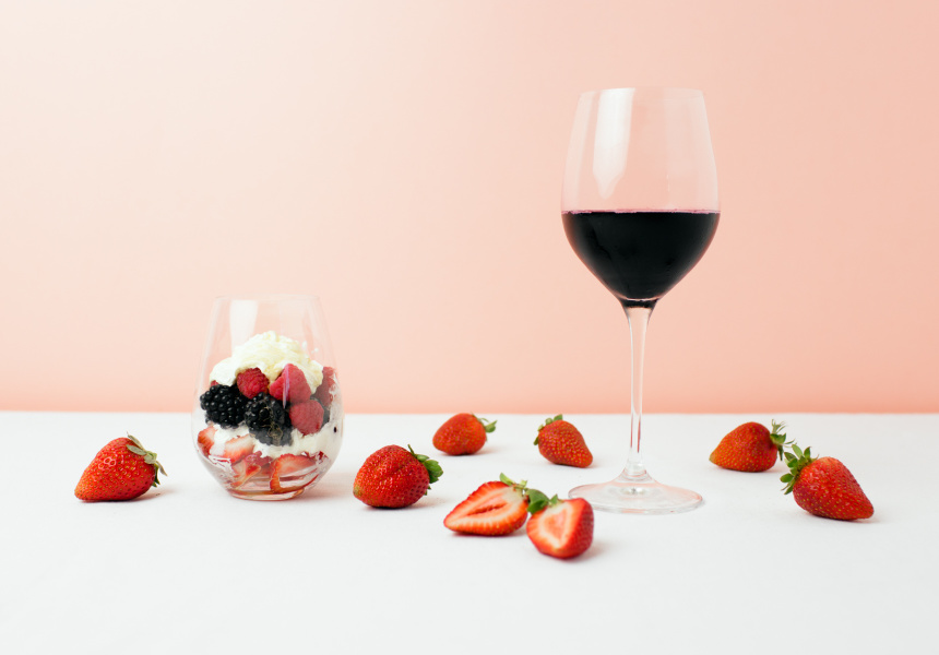 fruity red wine