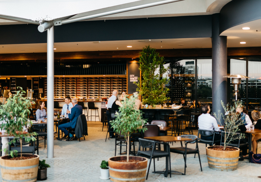 City Winery Opens a Beautiful Al Fresco Cellar Door in a Buzzy