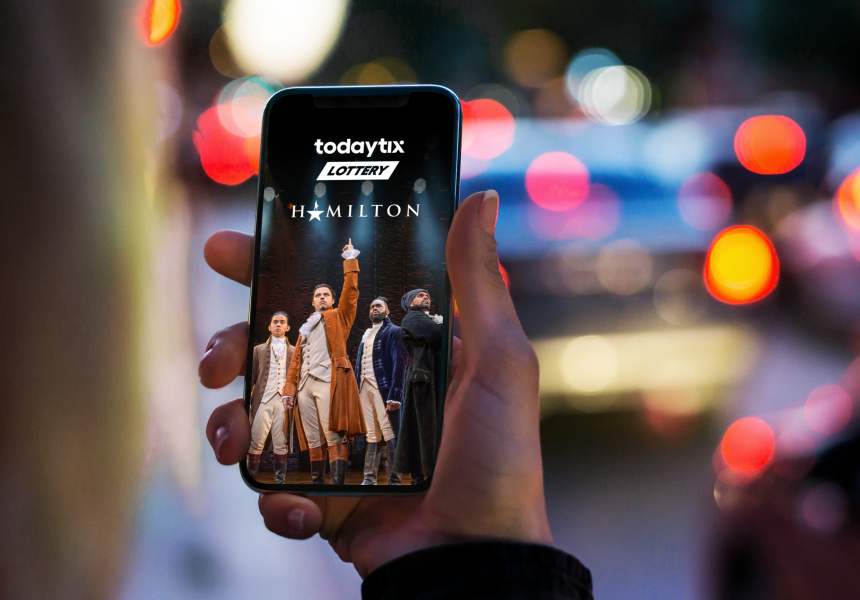 Hamilton app clearance lottery