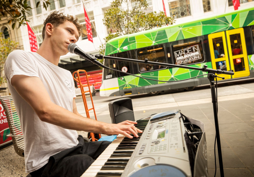 Get Paid to Busk for the City of Melbourne