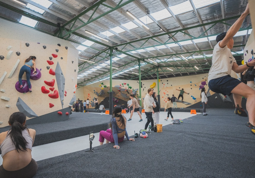 Melbourne’s Newest Bouldering Gym Gives Climbers More Reasons To Hang Around