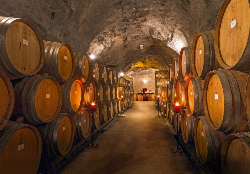Visit New Zealand’s Largest Wine Cave at This Luxurious Lodge and Spa Near Queenstown