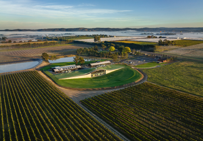 If Hobbiton Was Reimagined as a Grandiose Wine-Country Destination, the Yarra Valley’s Hubert Estate Would Be It