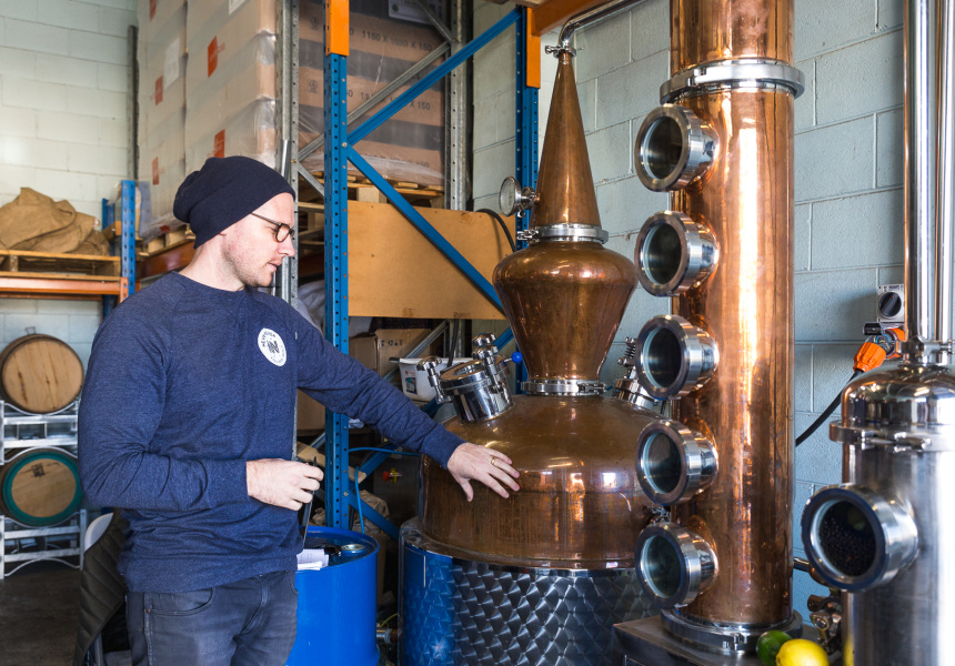 Never Never Distilling Co Lands in Royal Park