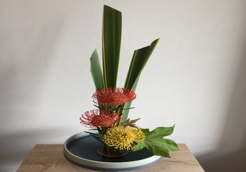 Ikebana Flower Arranging Class