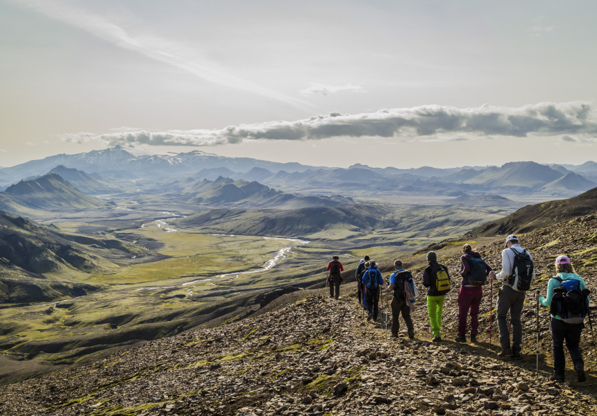 Iceland Laugavegur Group Trekking
