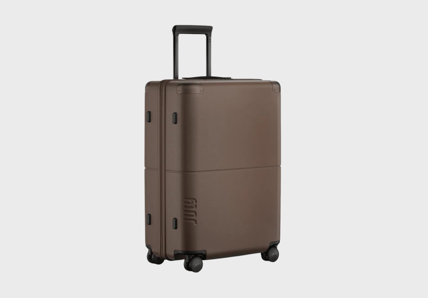 July Checked Casesafe suitcase