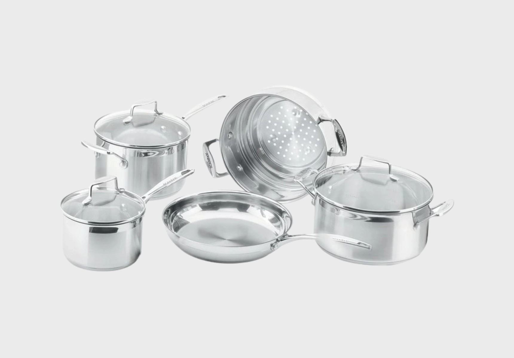 Scanpan Impact five-piece cookware set