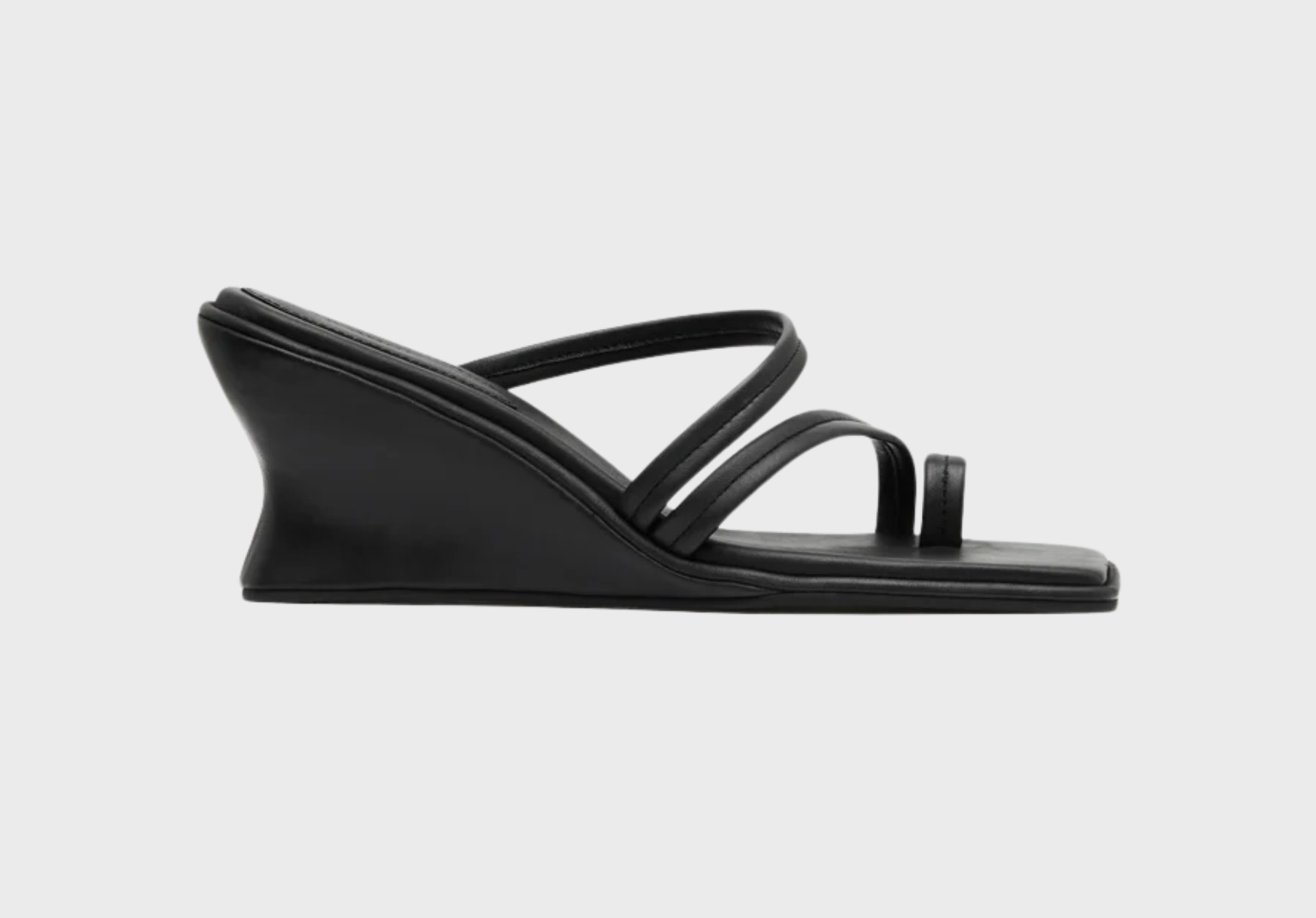 St Agni soft strap contour wedge