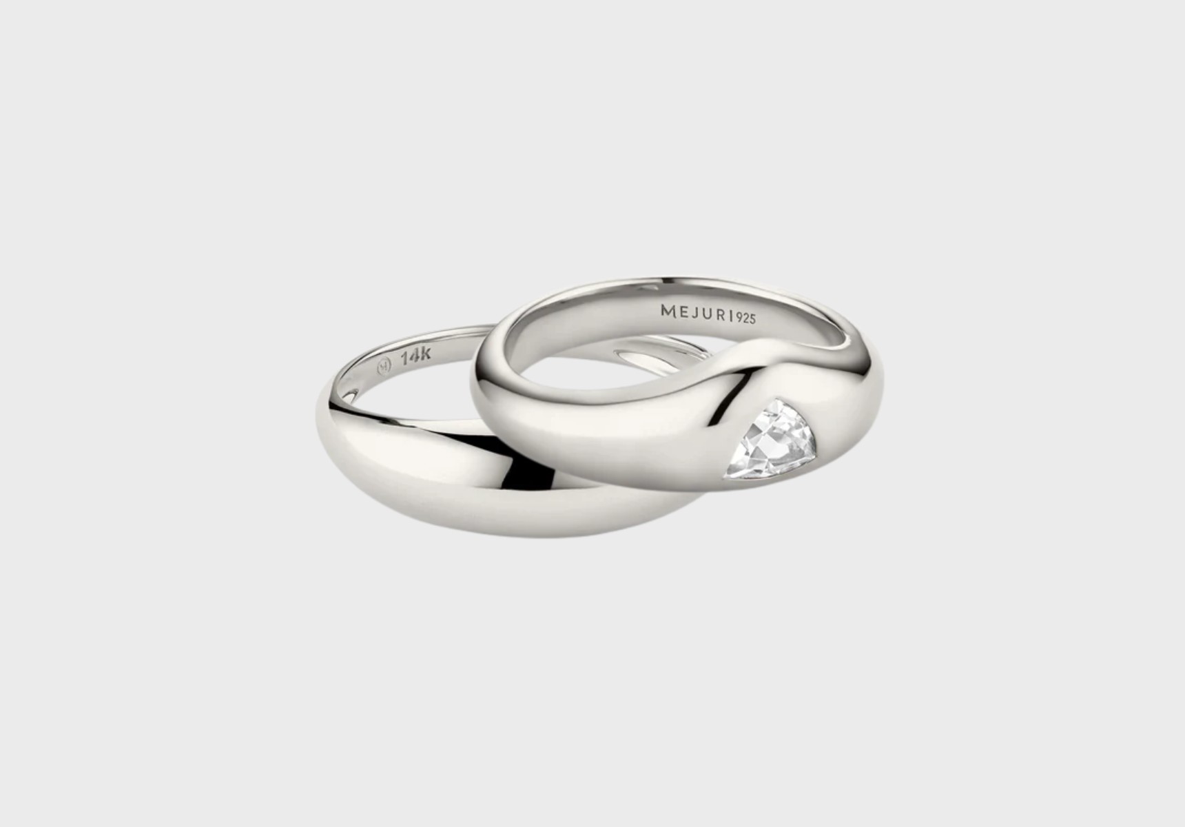 Mejuri Thin Dome ring