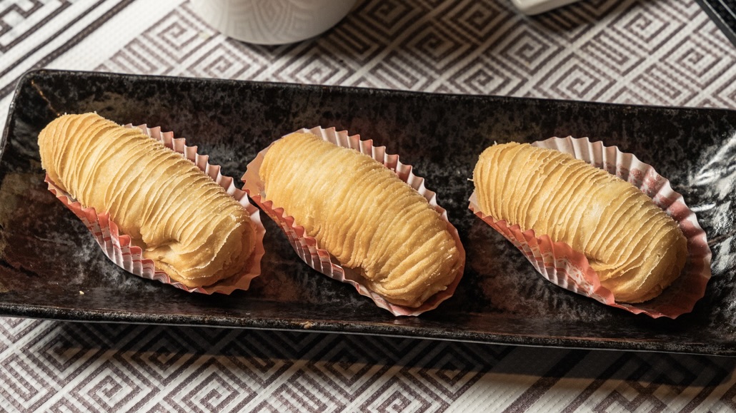 Durian puff. Photo: Pablo Diaz