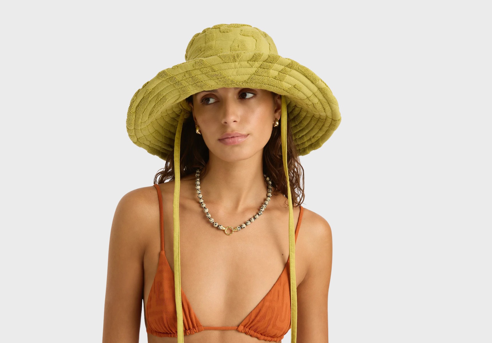 Soleil Soleil towelling sun hat 