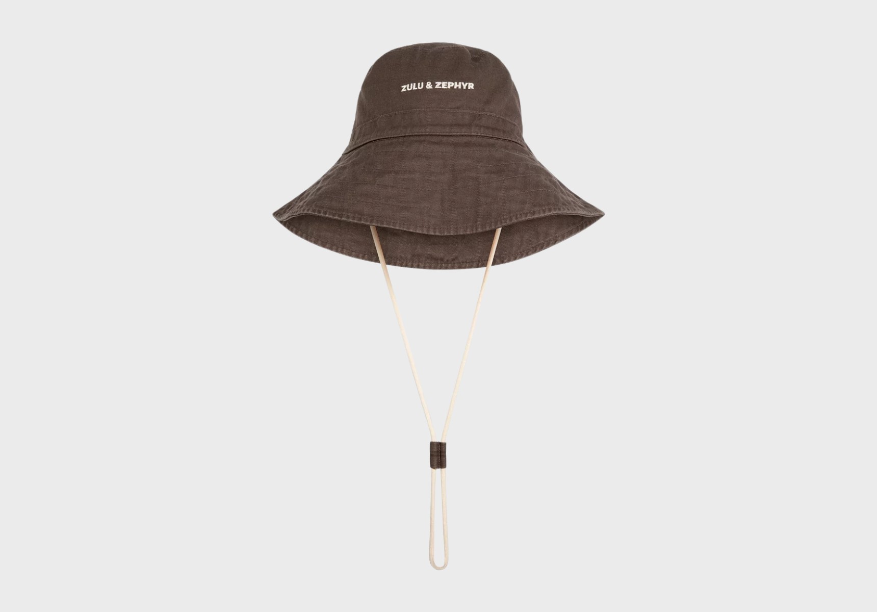 Zulu & Zephyr Logo bucket hat 