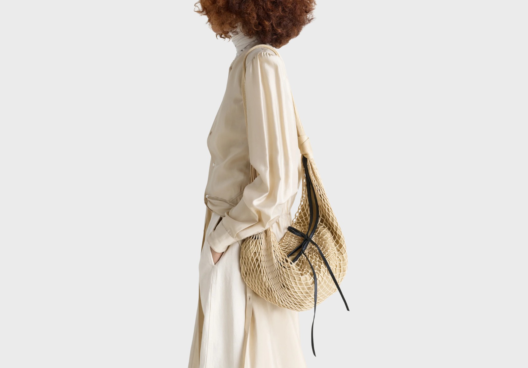 Lemaire Croissant Filt bag