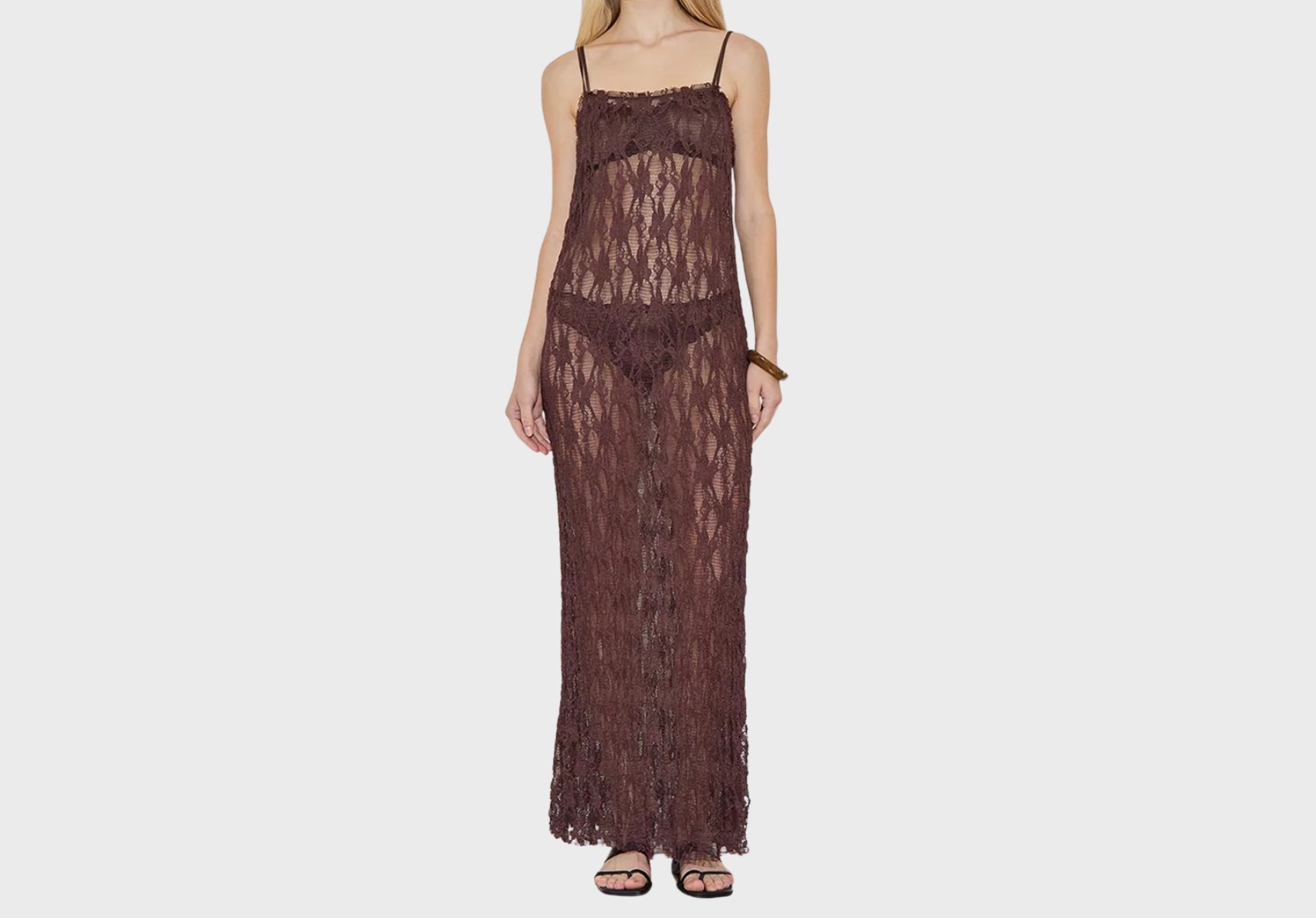 Maison Essentiele lace maxi dress
