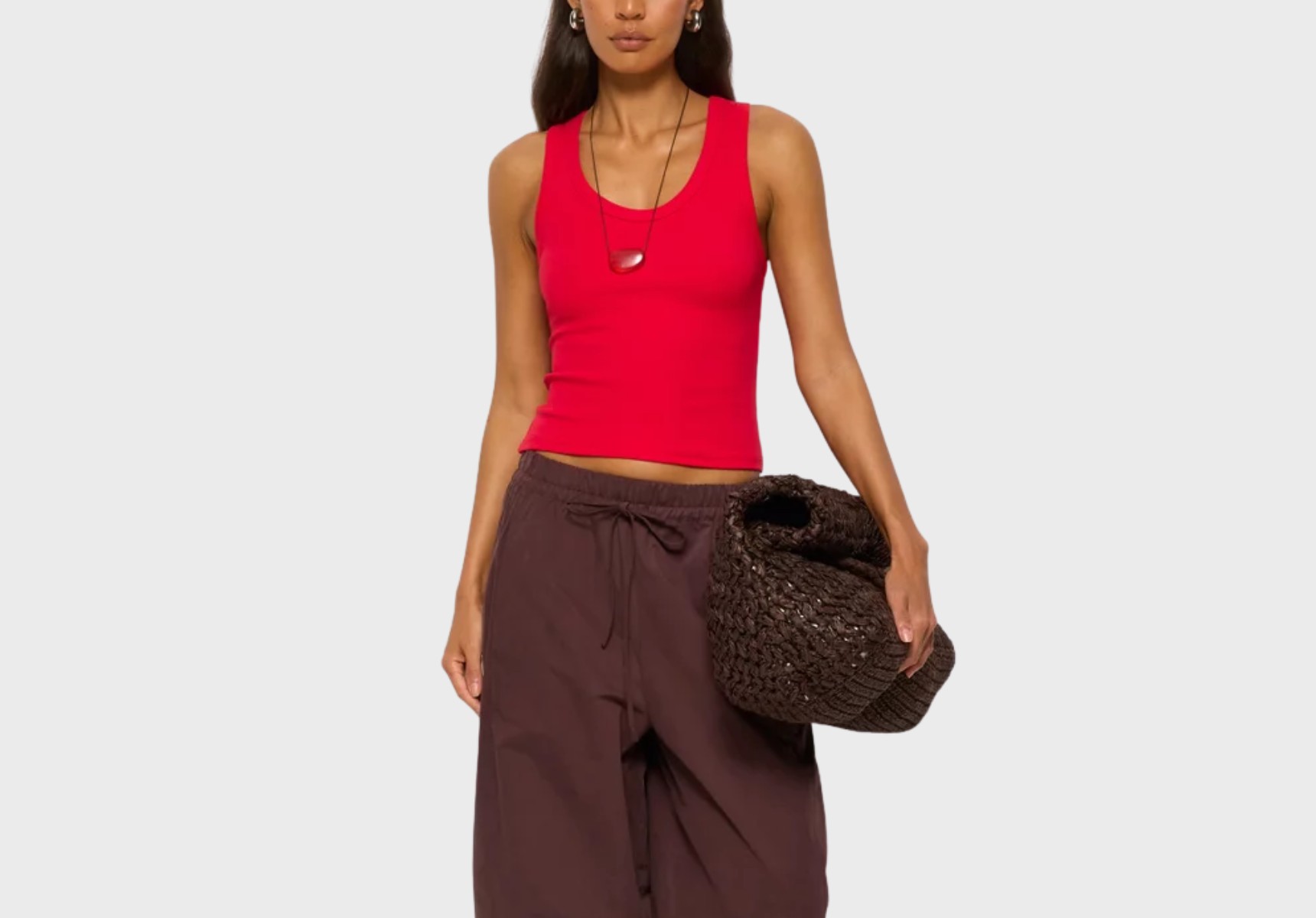 Aere cotton scoop tank