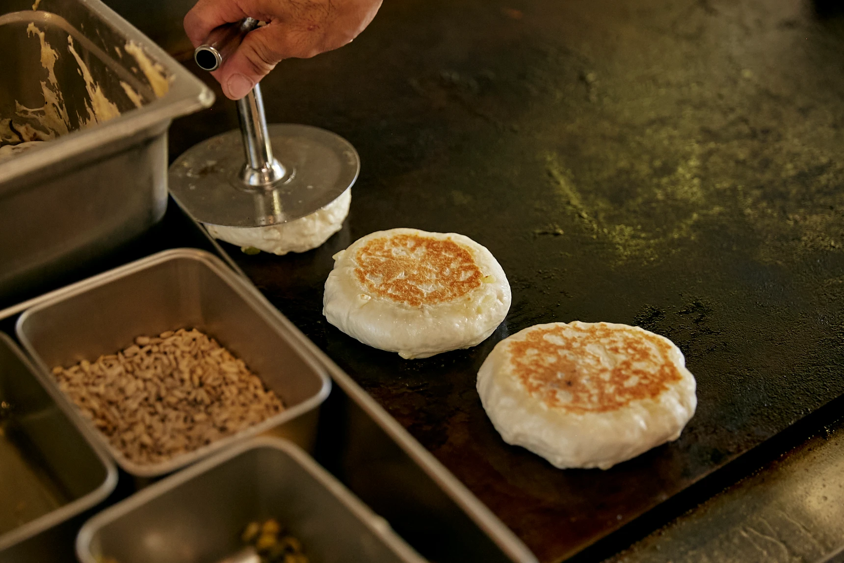 First Look: Get Crispy, Chewy Korean Potato Pancakes at Gamja Hotteok