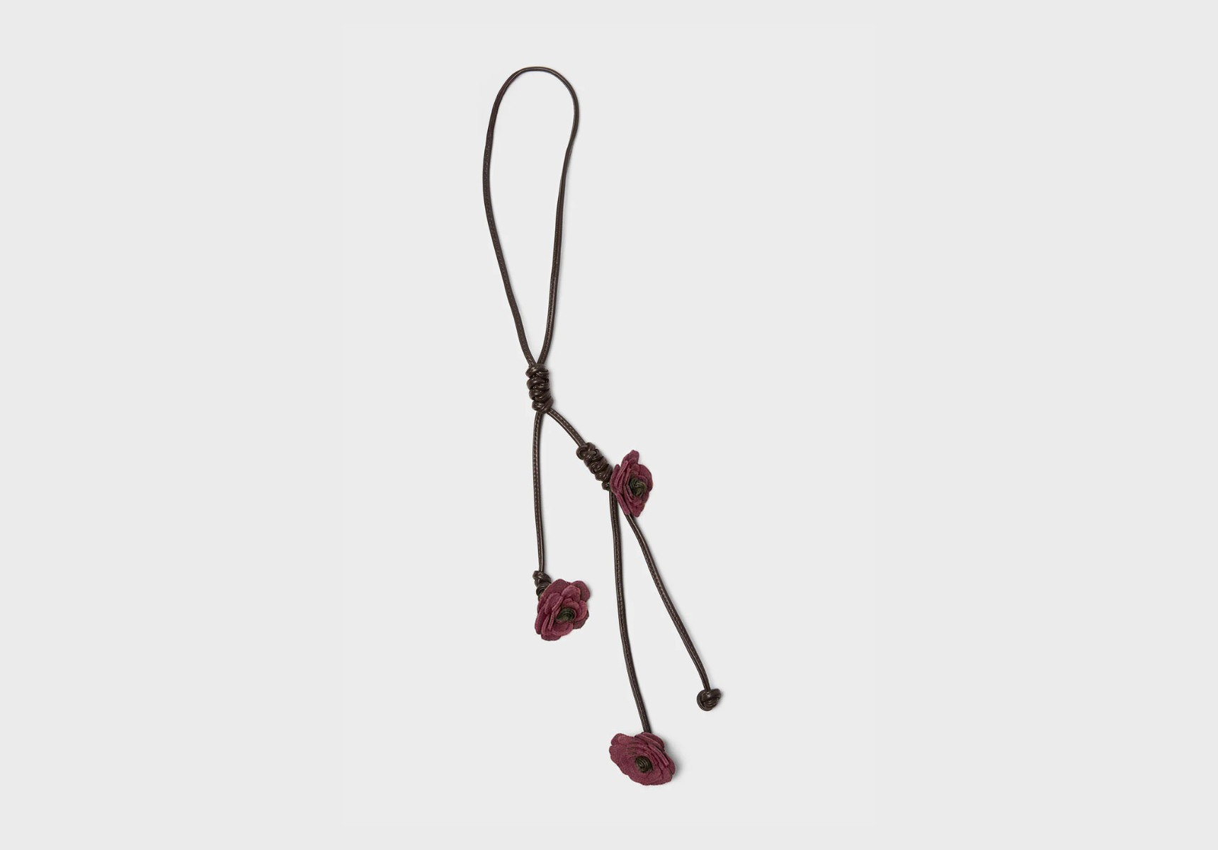 A-Esque x Christelle Scifo Floral Vine in suede plum