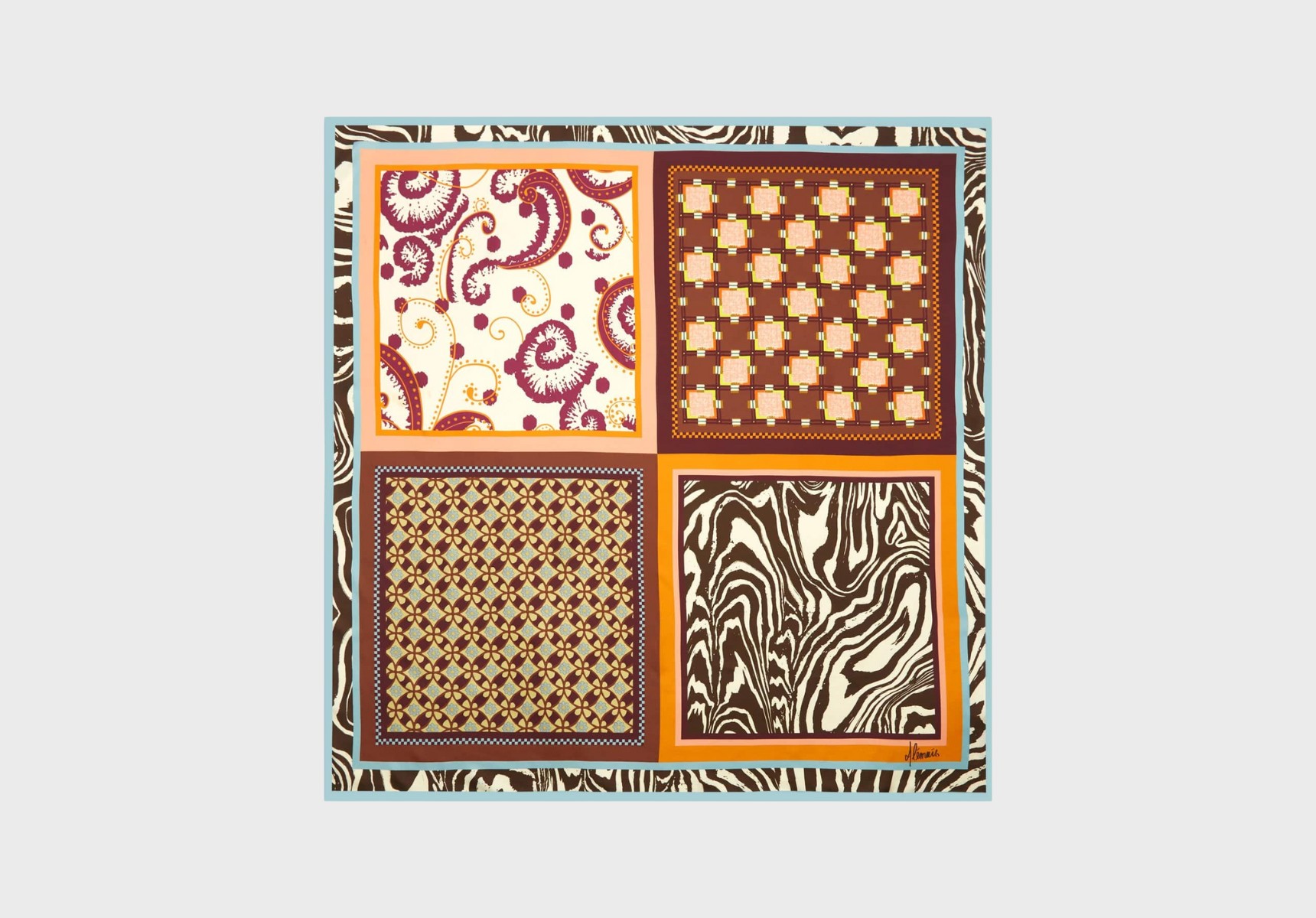 Alemais Wilson silk scarf