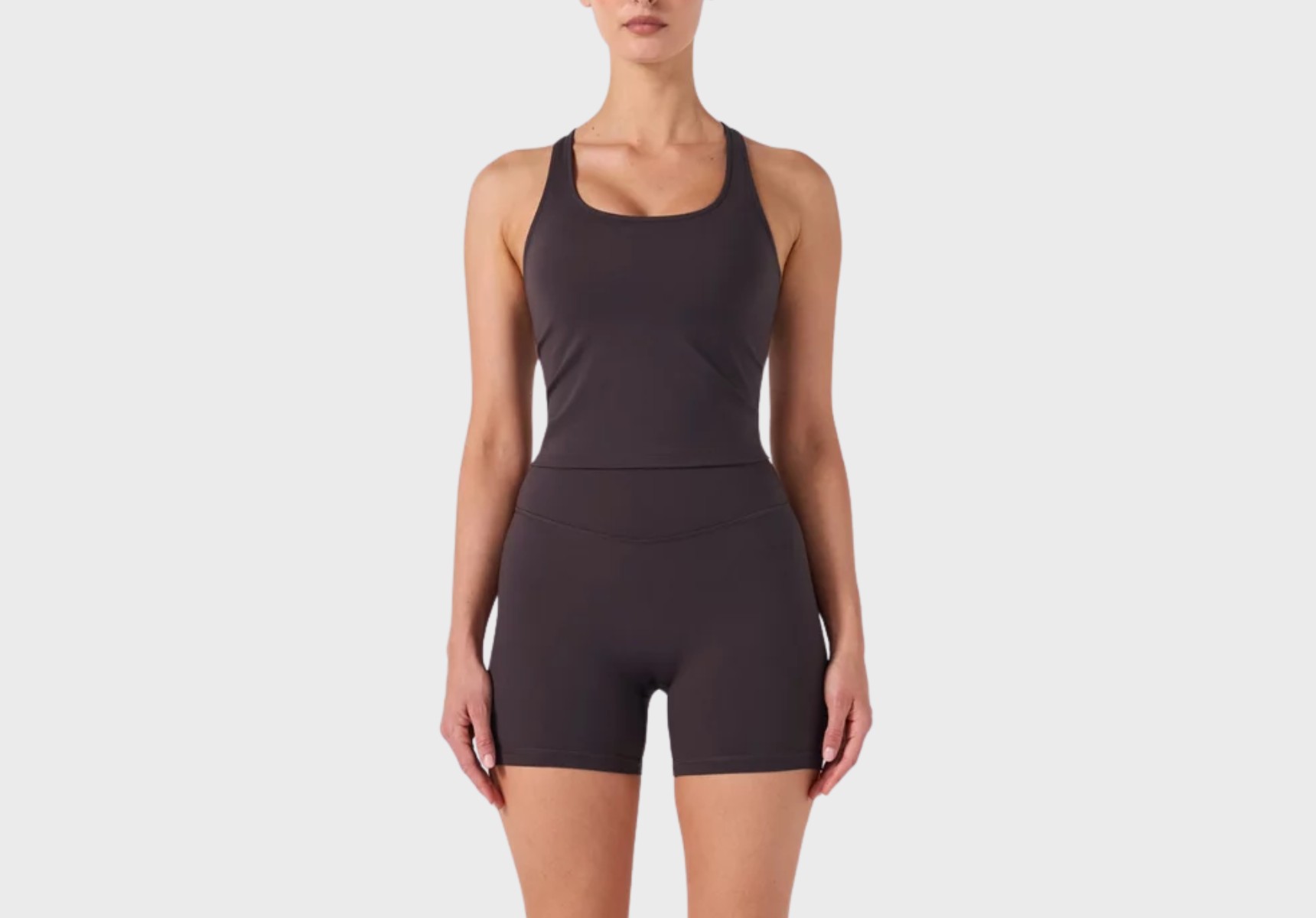 Rec Gen Fitform racer tank and shorts