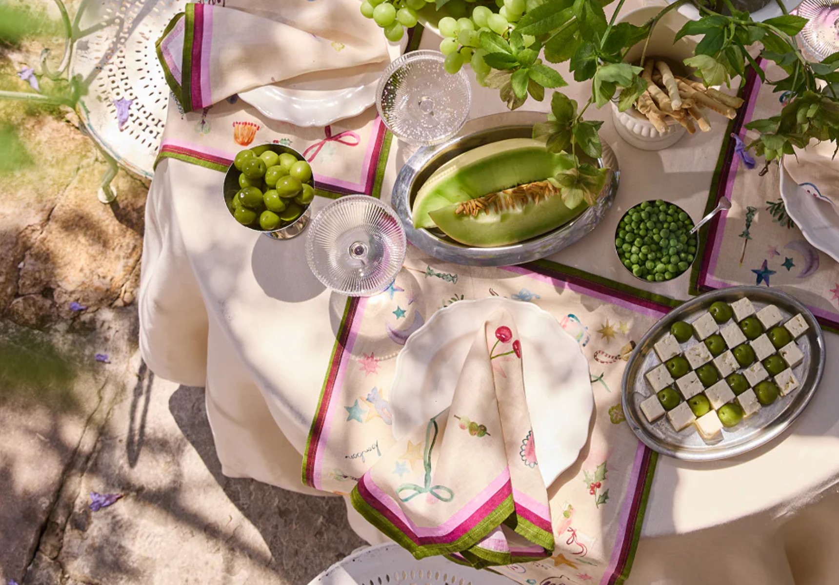 Bed Threads La Fête placemats 