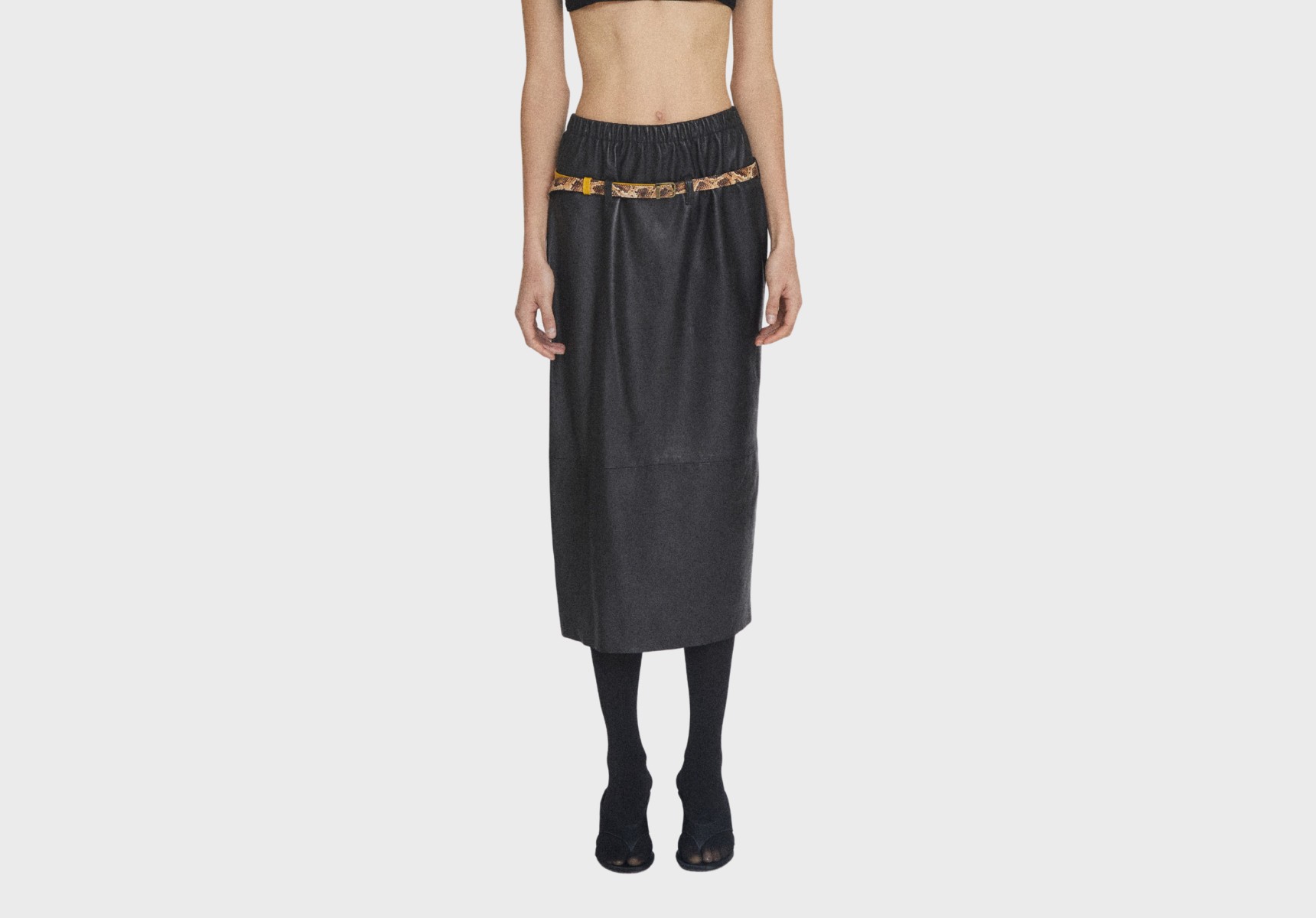 Albus Lumen midi skirt