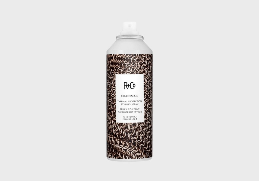 R&Co Chainmail Thermal Protection styling spray