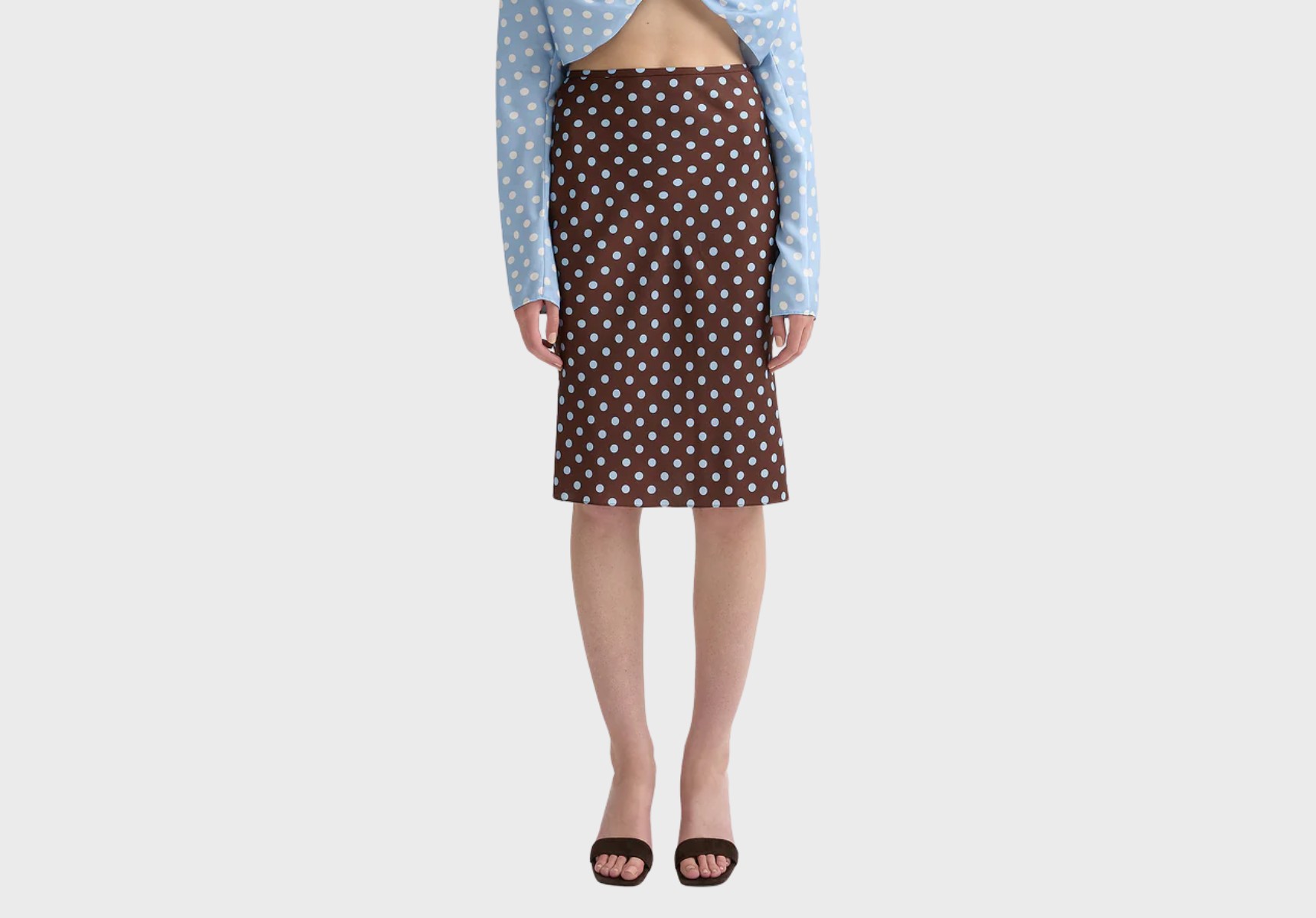 Posse Leo polka dot skirt