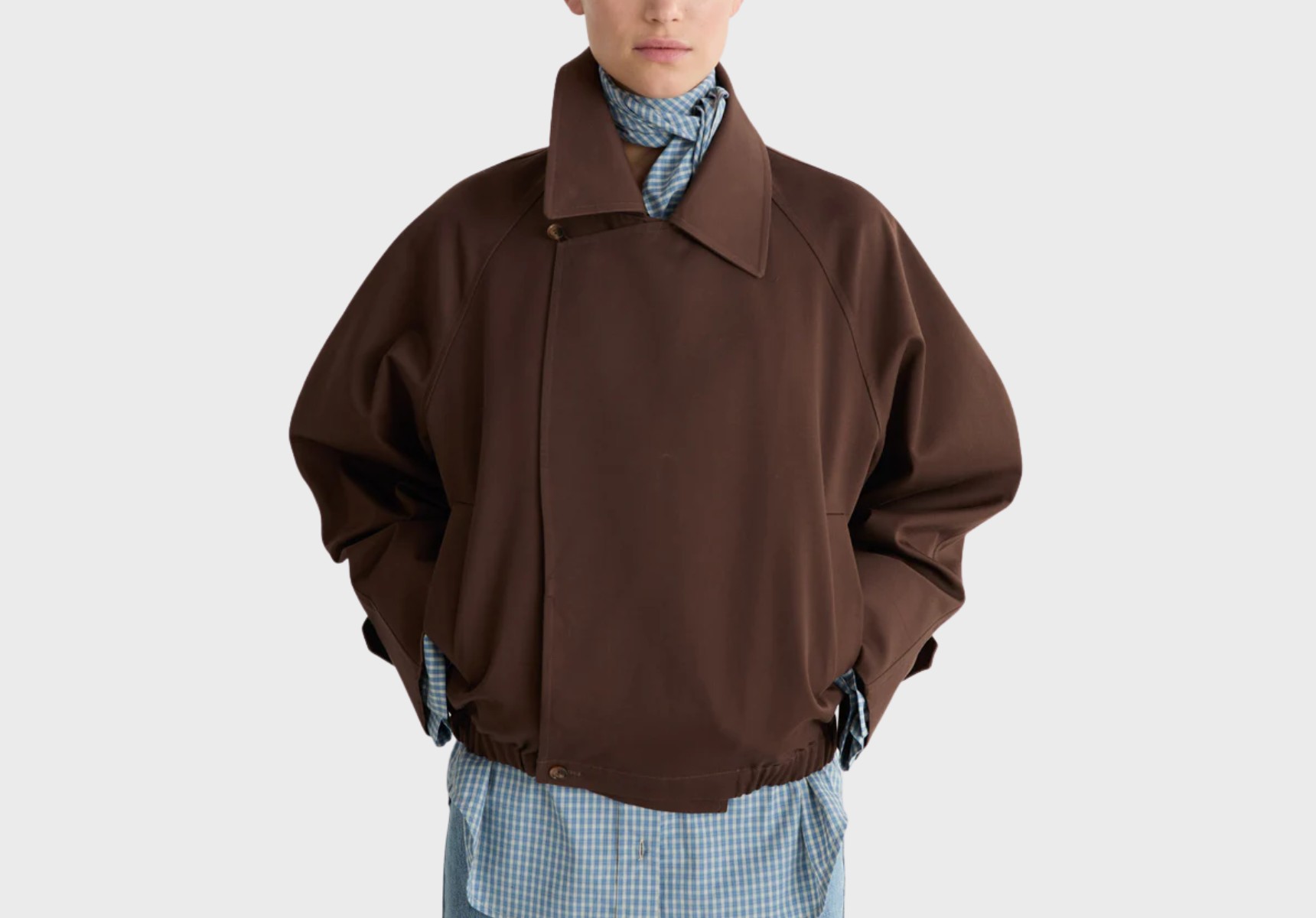 Friends With Frank The Penelope cropped trench