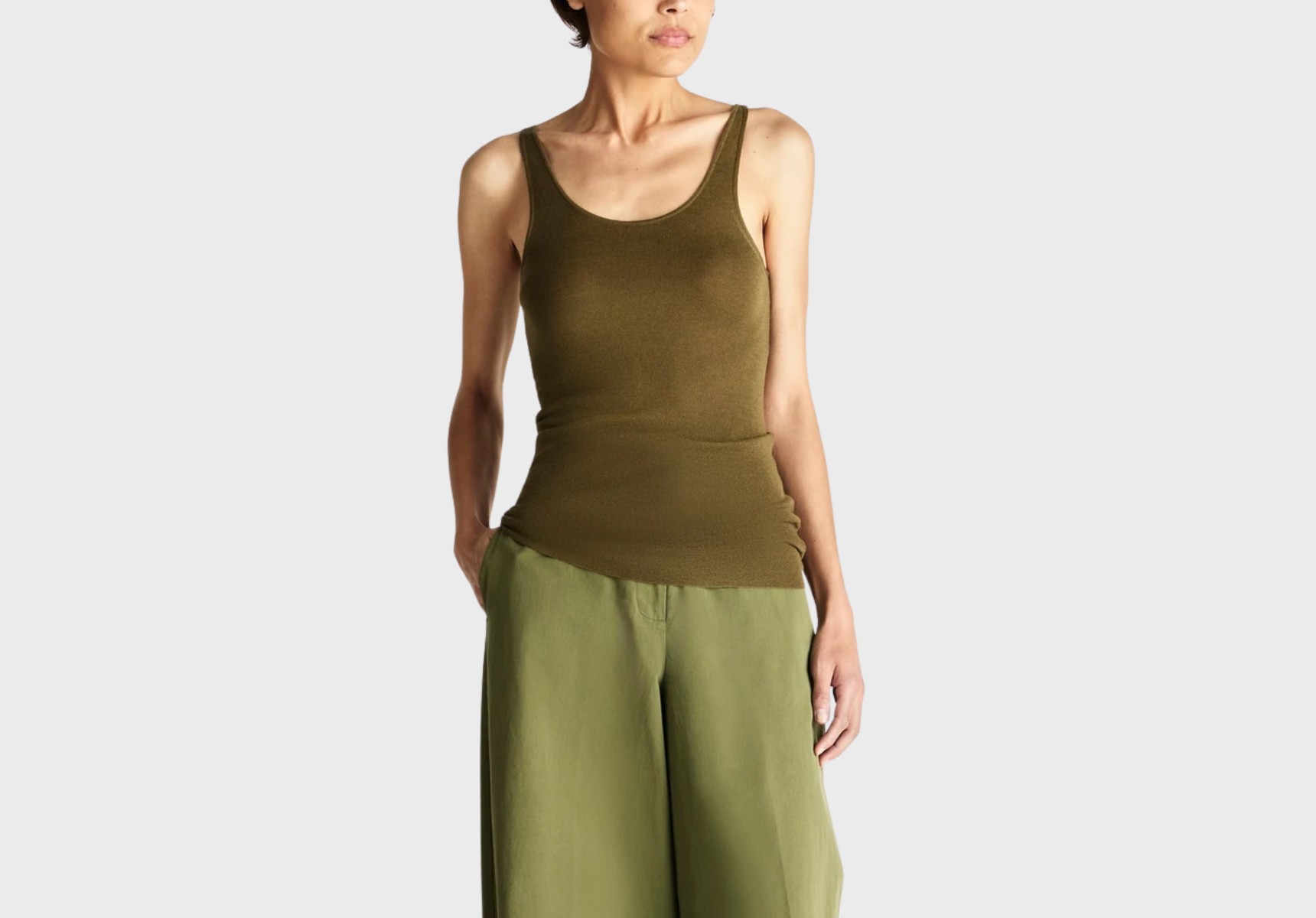 Jac & Jack Cue baby wool tank