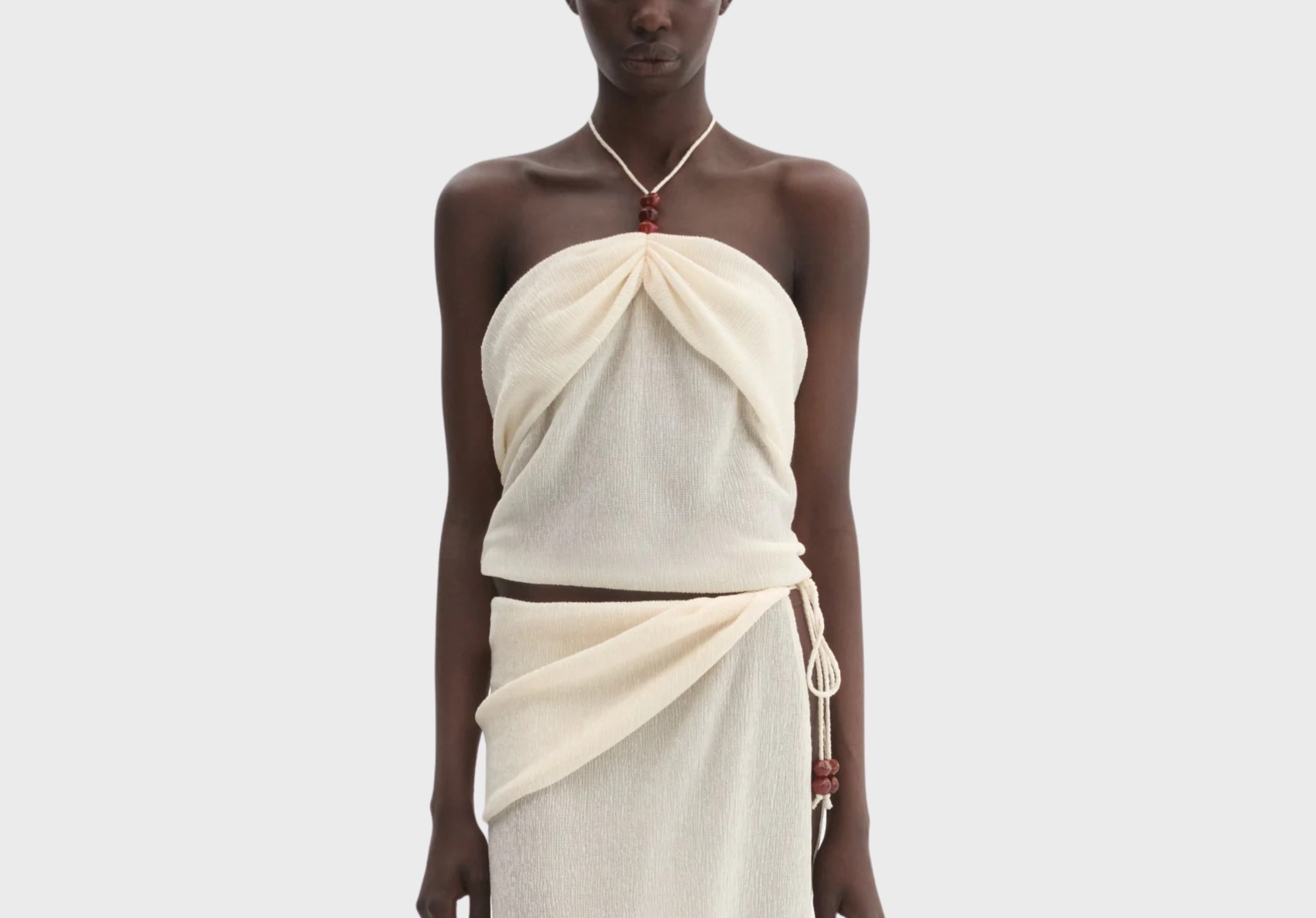 Magda Butrym halterneck tube top