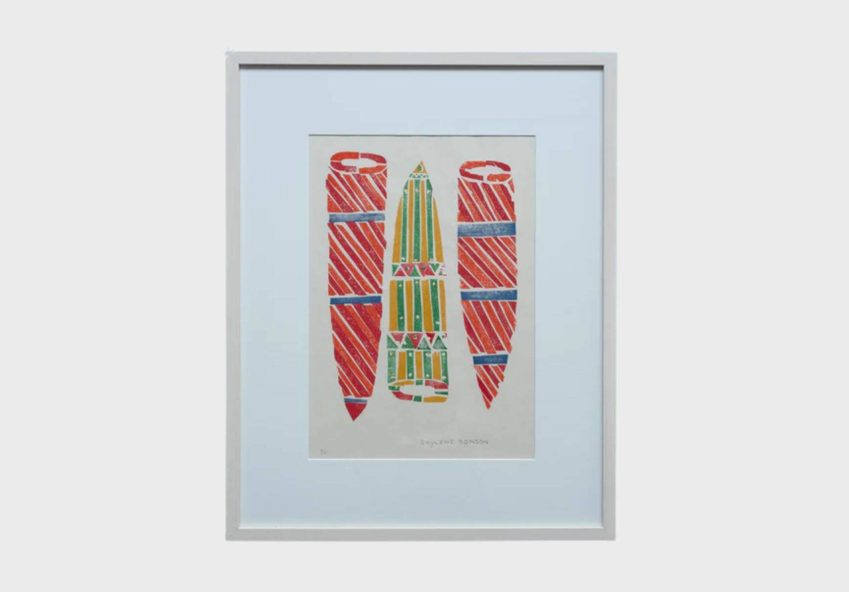 <i>Mandjabu (Fish Trap)</i> by Ngarridjdjan Raylene Bonson