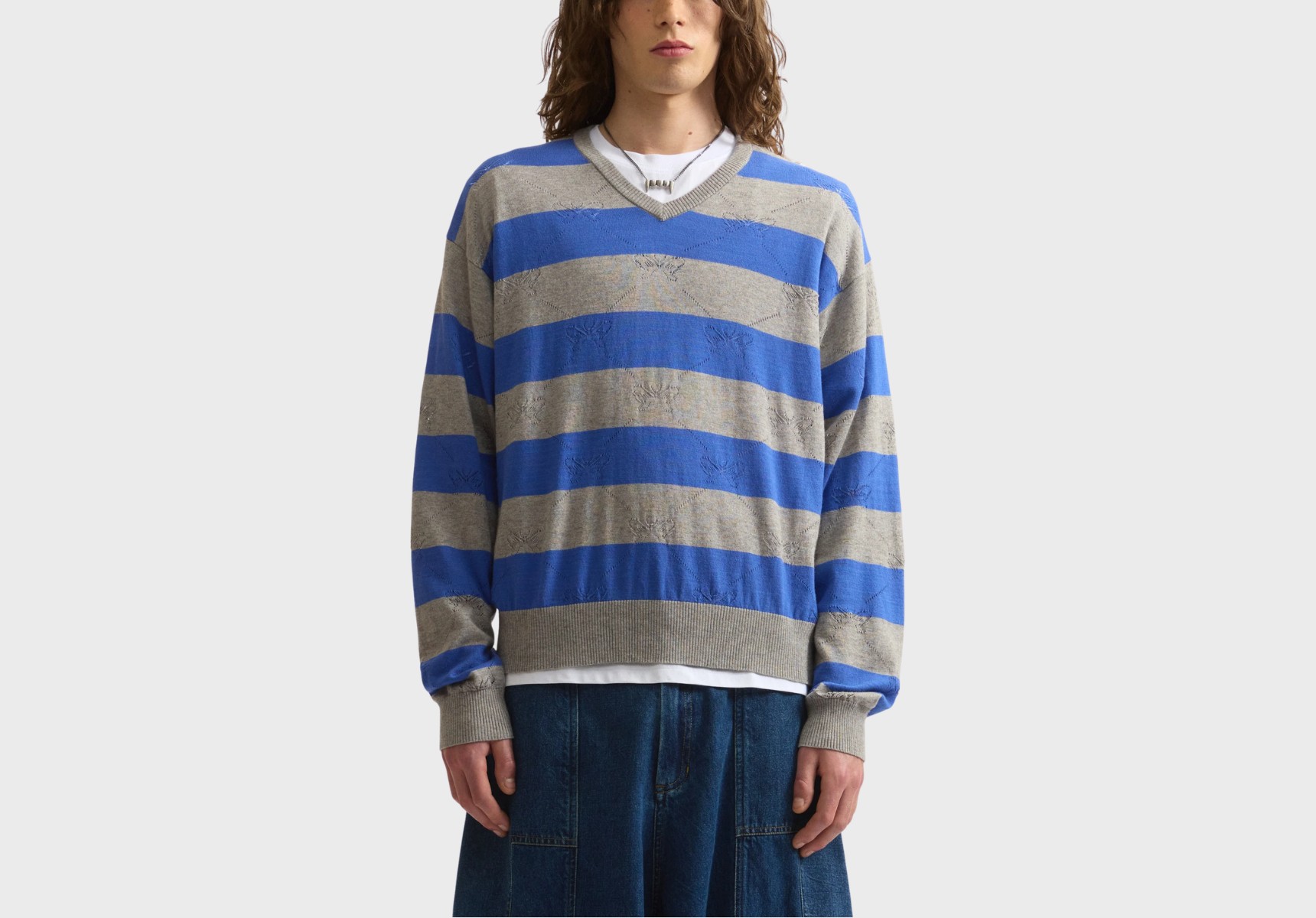 PAM Kaleidoscope knitted V-neck sweater