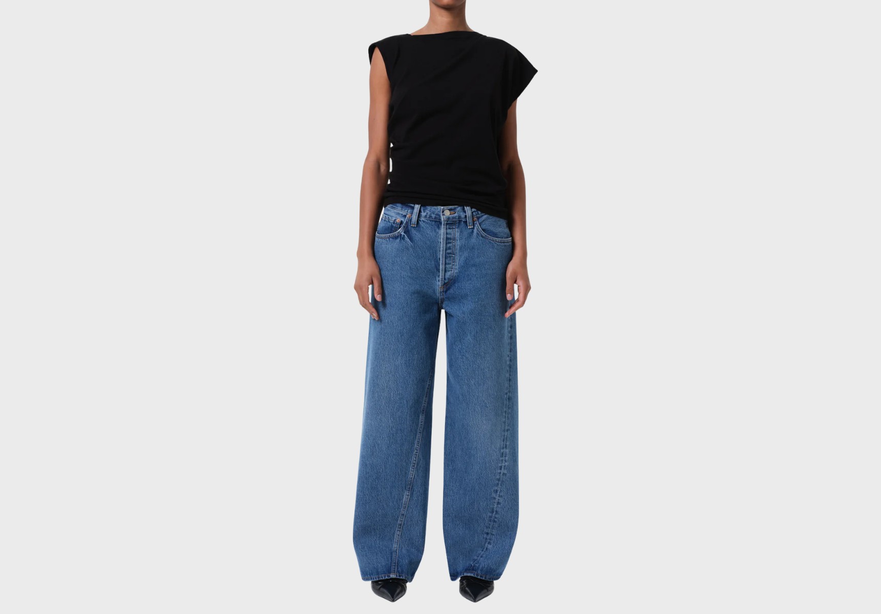 Agolde Twist low slung baggy jeans