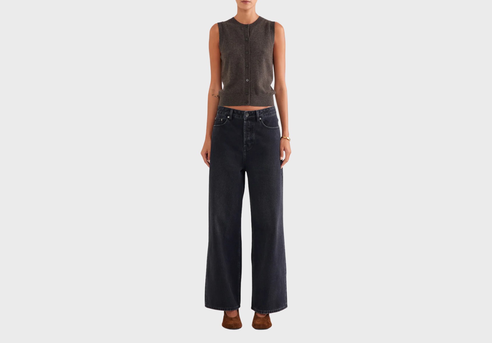 Venroy Relaxed low-rise denim jeans