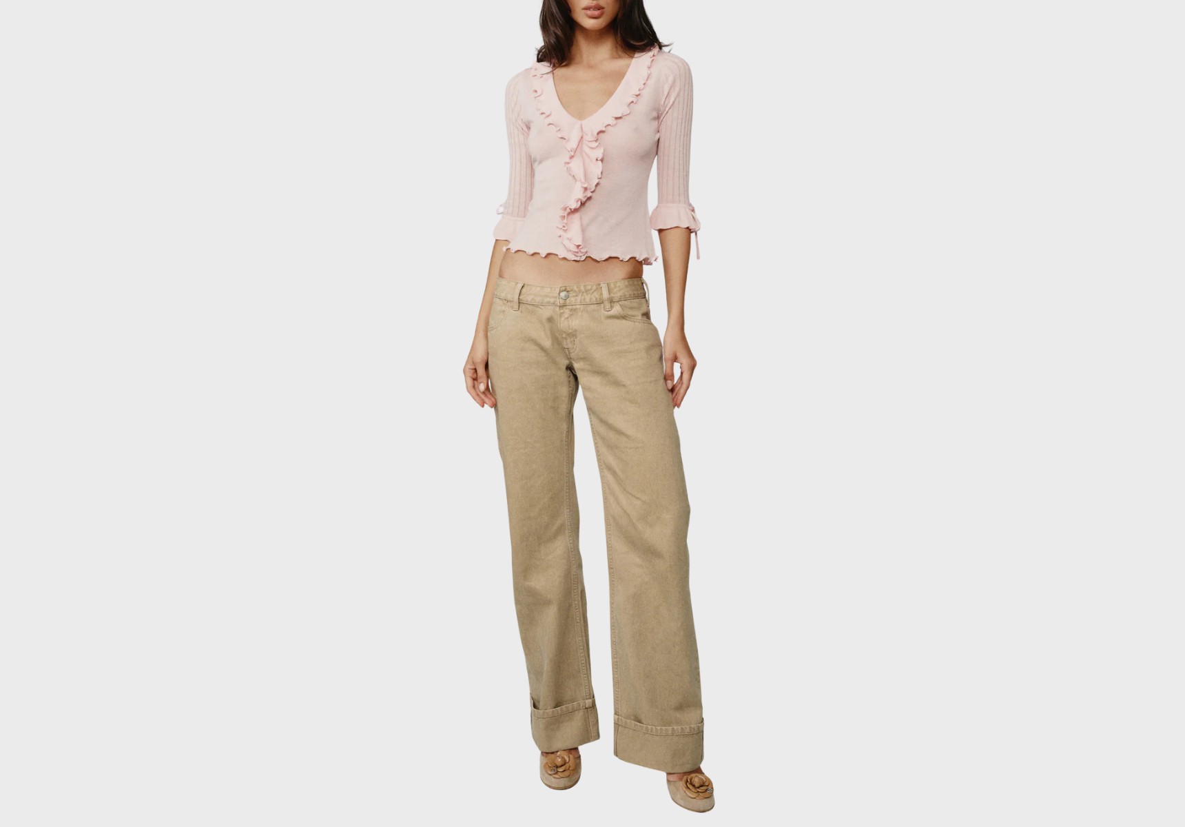 With Jean Agnes jeans