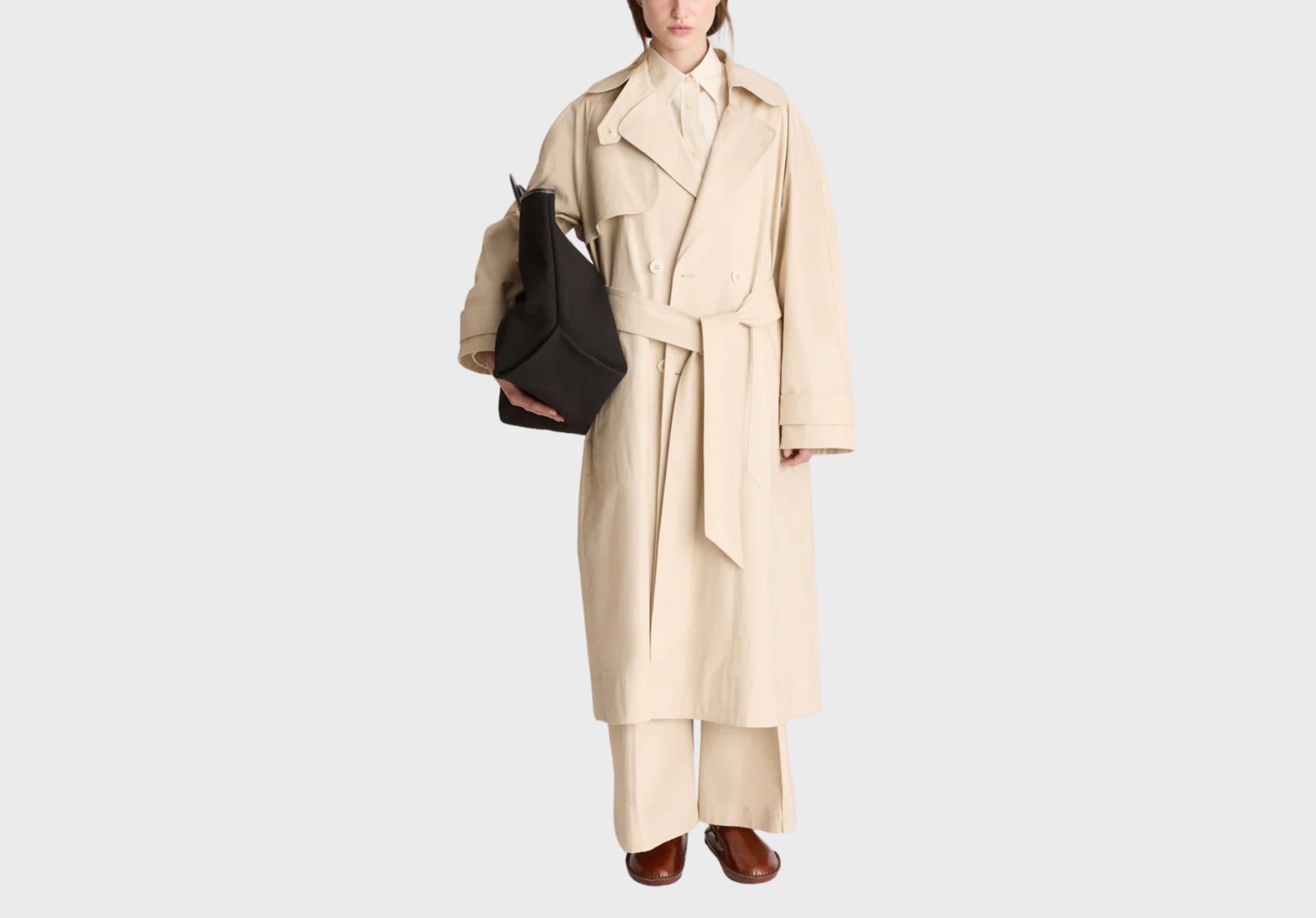 Lee Mathews Yves trench coat