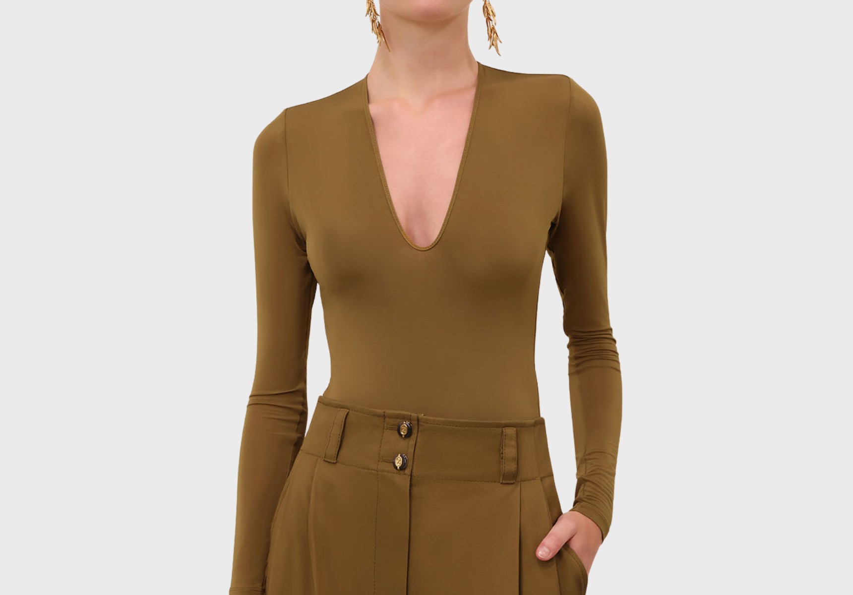 Zimmermann long-sleeved bodysuit