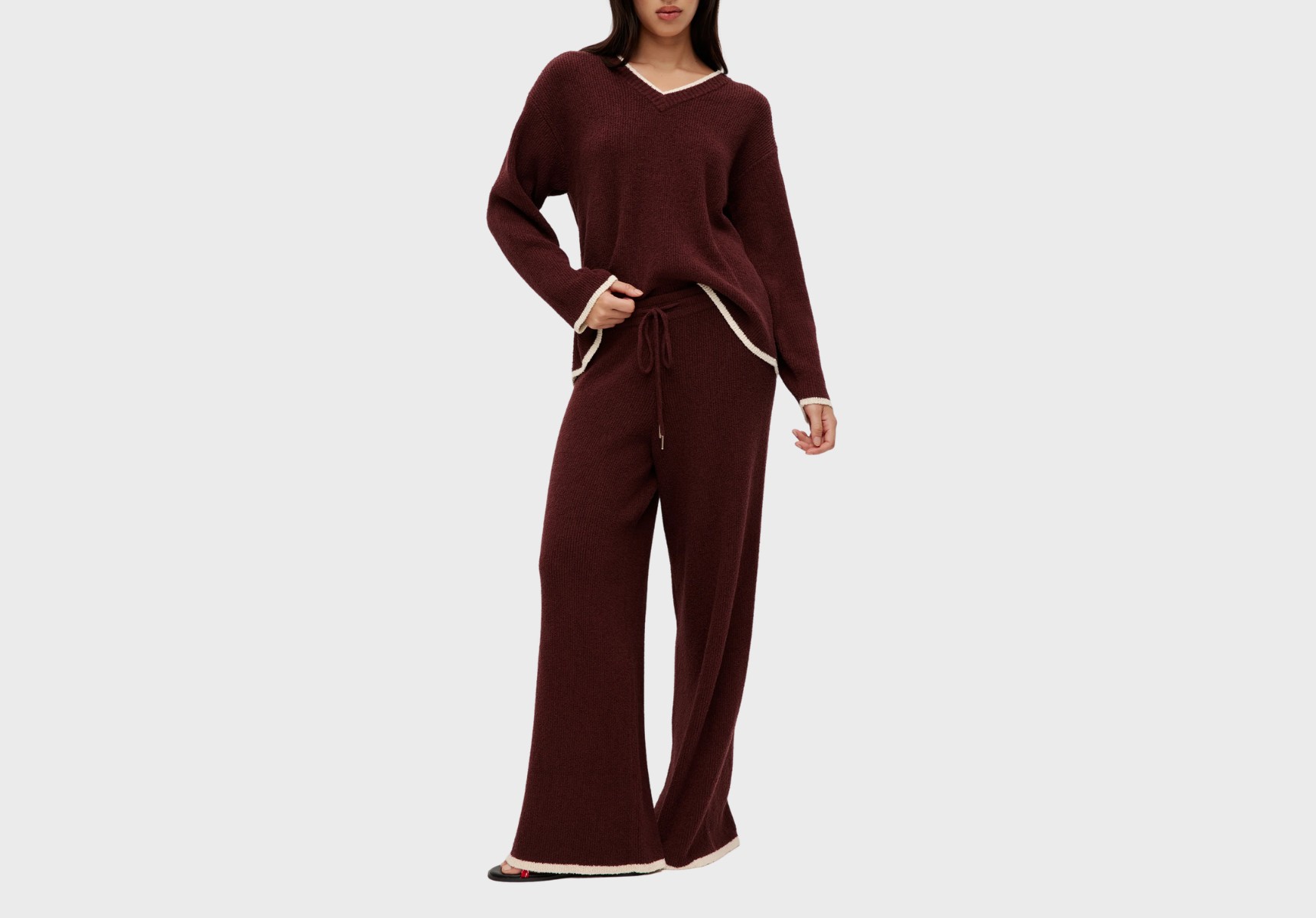 Aje Athletica Textured Knit pants