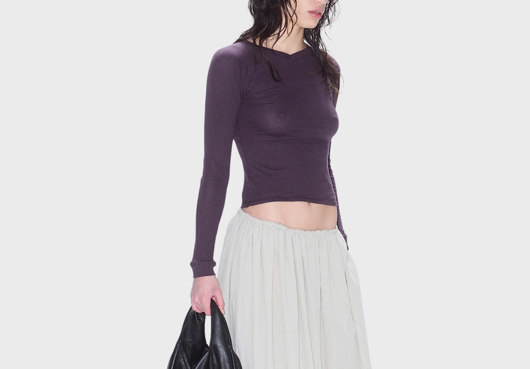 Permanent Vacation Beam v-neck top