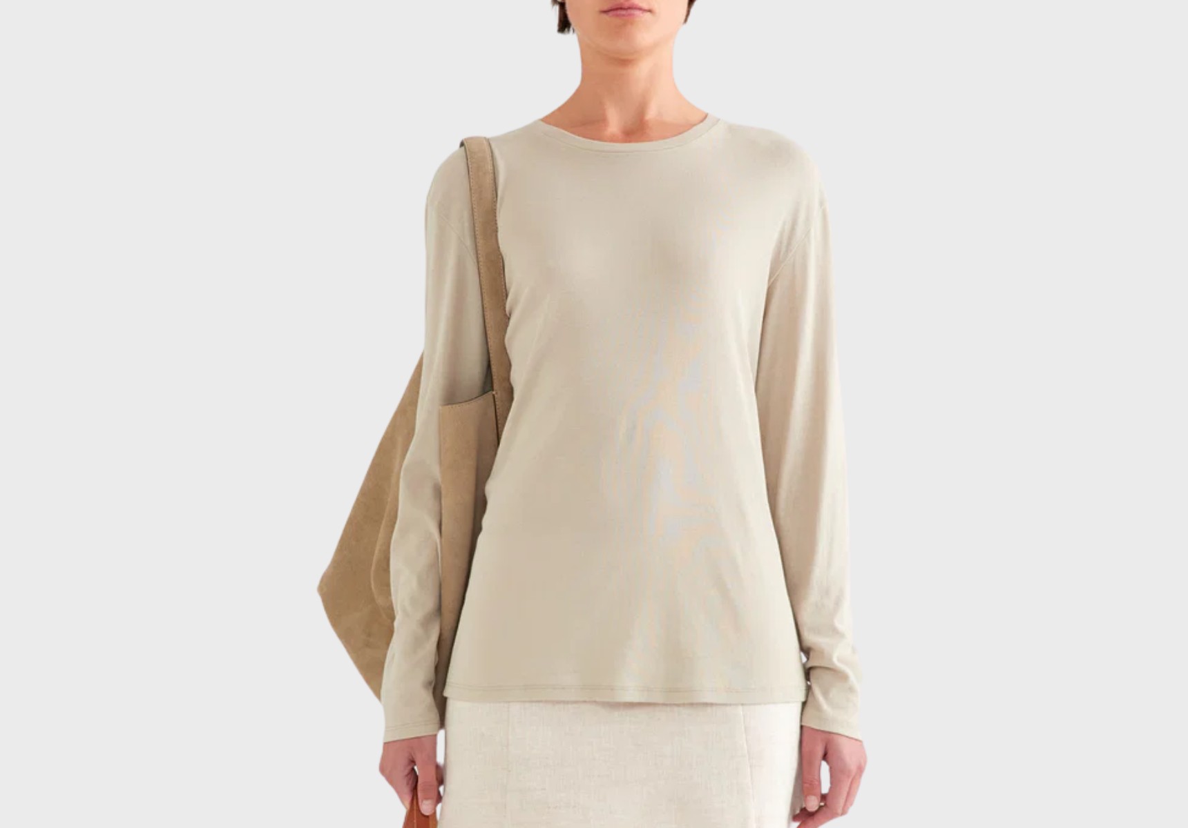 Venroy long sleeve cotton tee