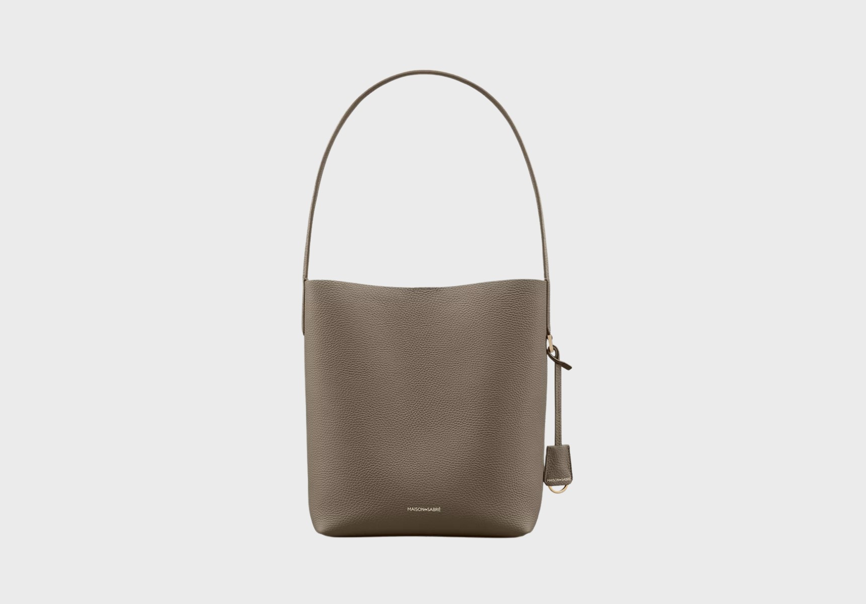 Maison De Sabre leather bucket bag