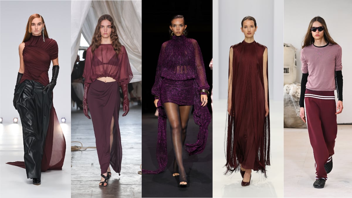 Photo : Avec l’aimable autorisation de la Fashion Week australienne. De gauche à droite : Mariam Sediq, Bianca Spender, Lydie Woman, Esse, Nagnata.