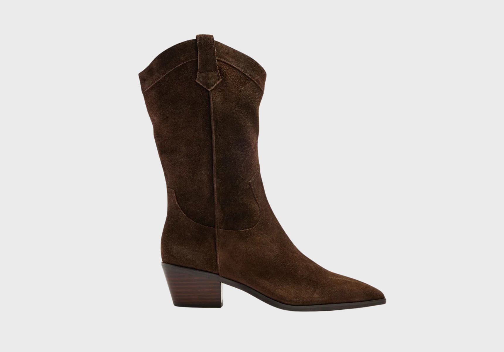 Aere Rozalia suede cowboy boots